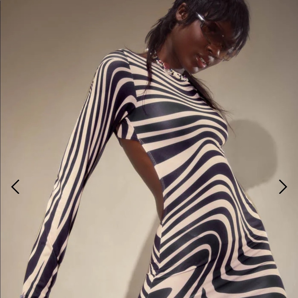 Jaded London Backless Dress